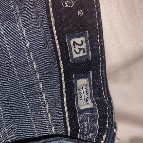 SALE Miss Me Bootcut Jeans size 25 - Picture 2 of 6